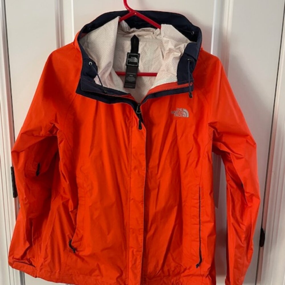 North Face Rain Jacket - Orange